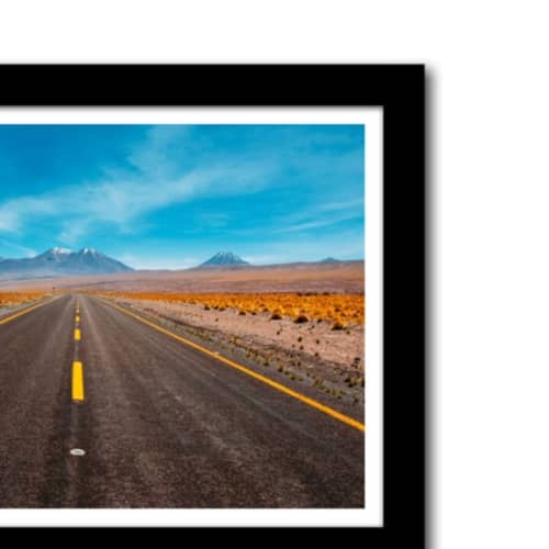 Atacama Desert Wall Poster Glass Framed Large Size