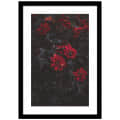 Blooming Petals Wall Poster Large Size Glass Framed - photo