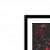 Blooming Petals Wall Poster Large Size Glass Framed - left_view