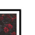Blooming Petals Wall Poster Large Size Glass Framed - right_view