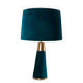 Royal Green Velour Table lamp - rear_view