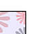 Floral Pattern Glass Framed Wall Poster Large Size - right_view