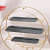 Gold Metal & Green 3 Tier Round Cup Cake Stand For Home Serving Snack - top_view