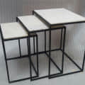 White Square Coffee Table - top_view