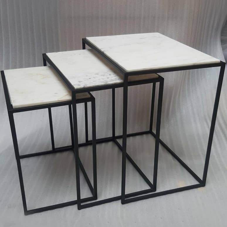 White Square Coffee Table