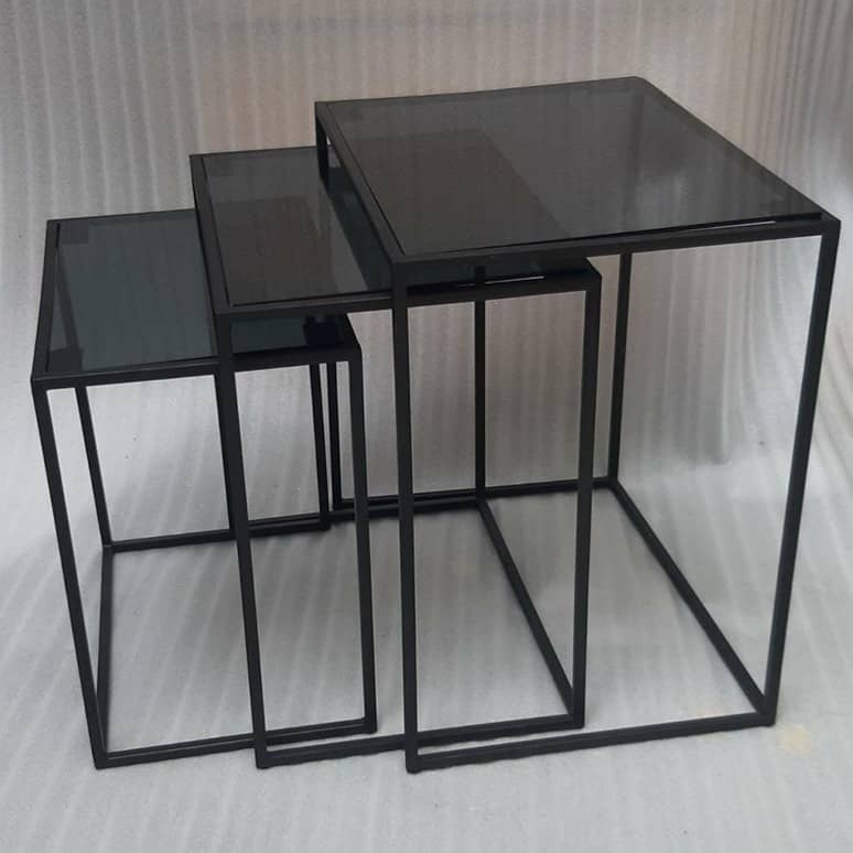 Black Square Coffee Table