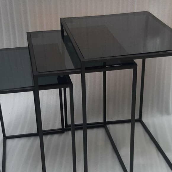 Black Square Coffee Table