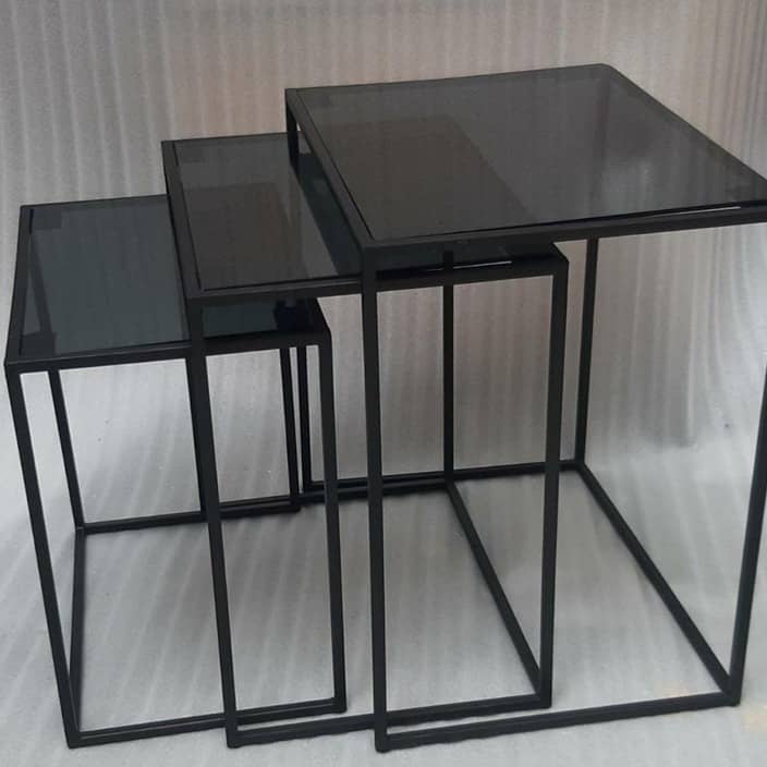 Black Square Coffee Table