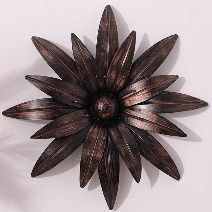 Decorative Metal Wall Art Hanging - front_view