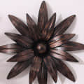Decorative Metal Wall Art Hanging - rear_view
