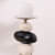 Decorative Pillar Candle Holder Modern Candlestick Holders With Multicolour Stone Shape For Home Decoration - top_view