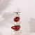 Decorative Pillar Candle Holder Modern Candlestick Holders With Multicolour Stone Shaped Body For Home Decoration - rear_view