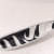 Antique Metal White & Black Color Leaf Shape Serving Snack Platter for Home Decoration Table Top - front_view