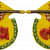 Wooden & Paper Mache Shubh-Labh With Kundan Work Decorative Showpiece - front_view