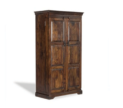 Marseille Wooden Bar Cabinet - front_view