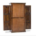 Marseille Wooden Bar Cabinet - top_view