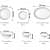 Classic Opalware Dinner Set of 27-Pieces - top_view