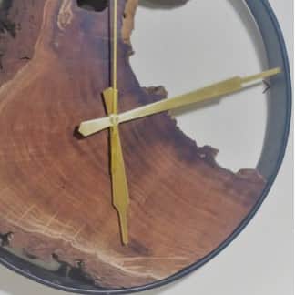 Wooden Handmade Wall Clock - front_view