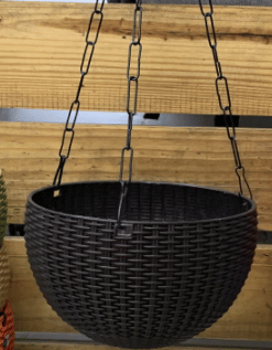 Hanging Plant Container Euro 8" - Set of 6 - top_view
