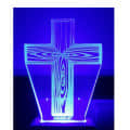 3D Illusion LED Night Lamp - photo