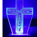 3D Illusion LED Night Lamp - top_view
