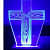 3D Illusion LED Night Lamp - top_view