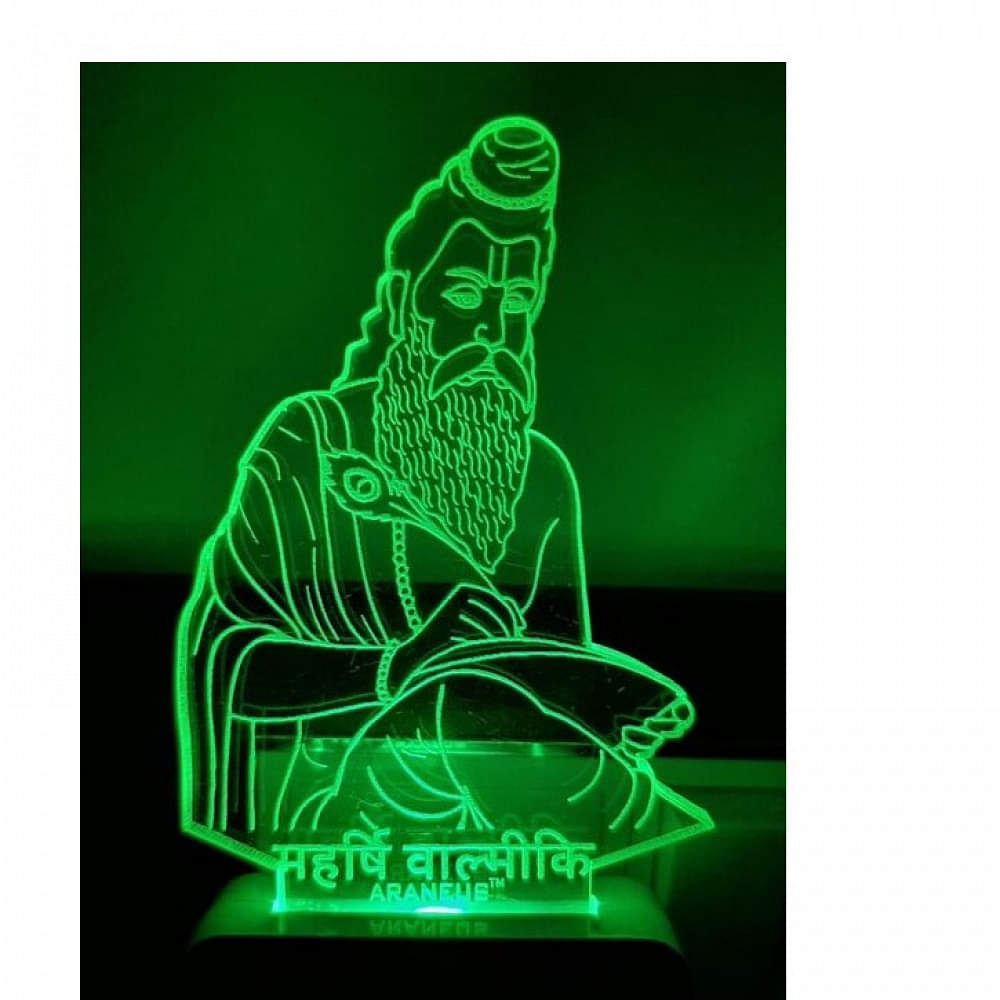 3D Illusion LED Night Lamp - photo
