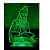 3D Illusion LED Night Lamp - photo