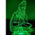 3D Illusion LED Night Lamp - front_view