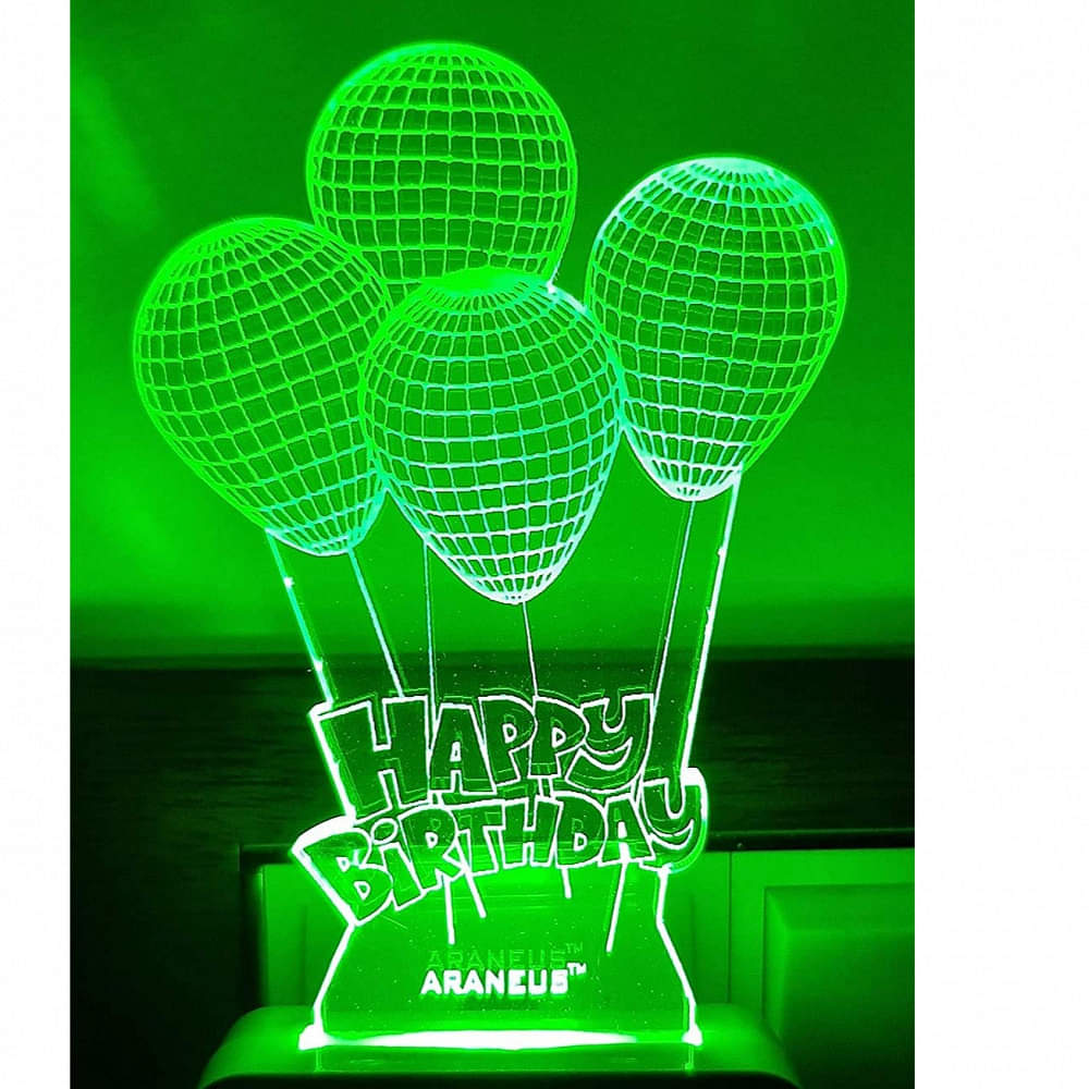 3D  Illusion LED Light Night Lamp - photo