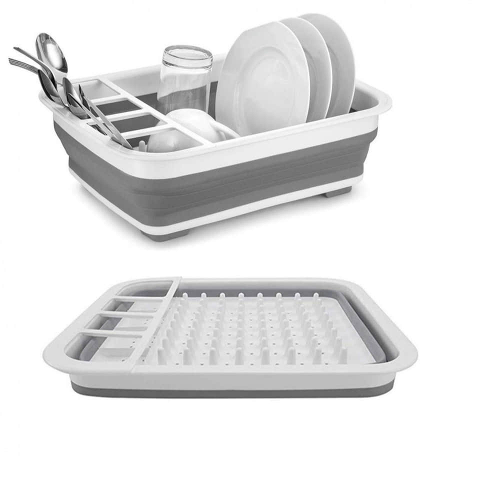 Collapsible Dish Drainer/Dish Drying Rack - photo