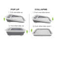 Collapsible Dish Drainer/Dish Drying Rack - front_view