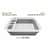 Collapsible Dish Drainer/Dish Drying Rack - top_view