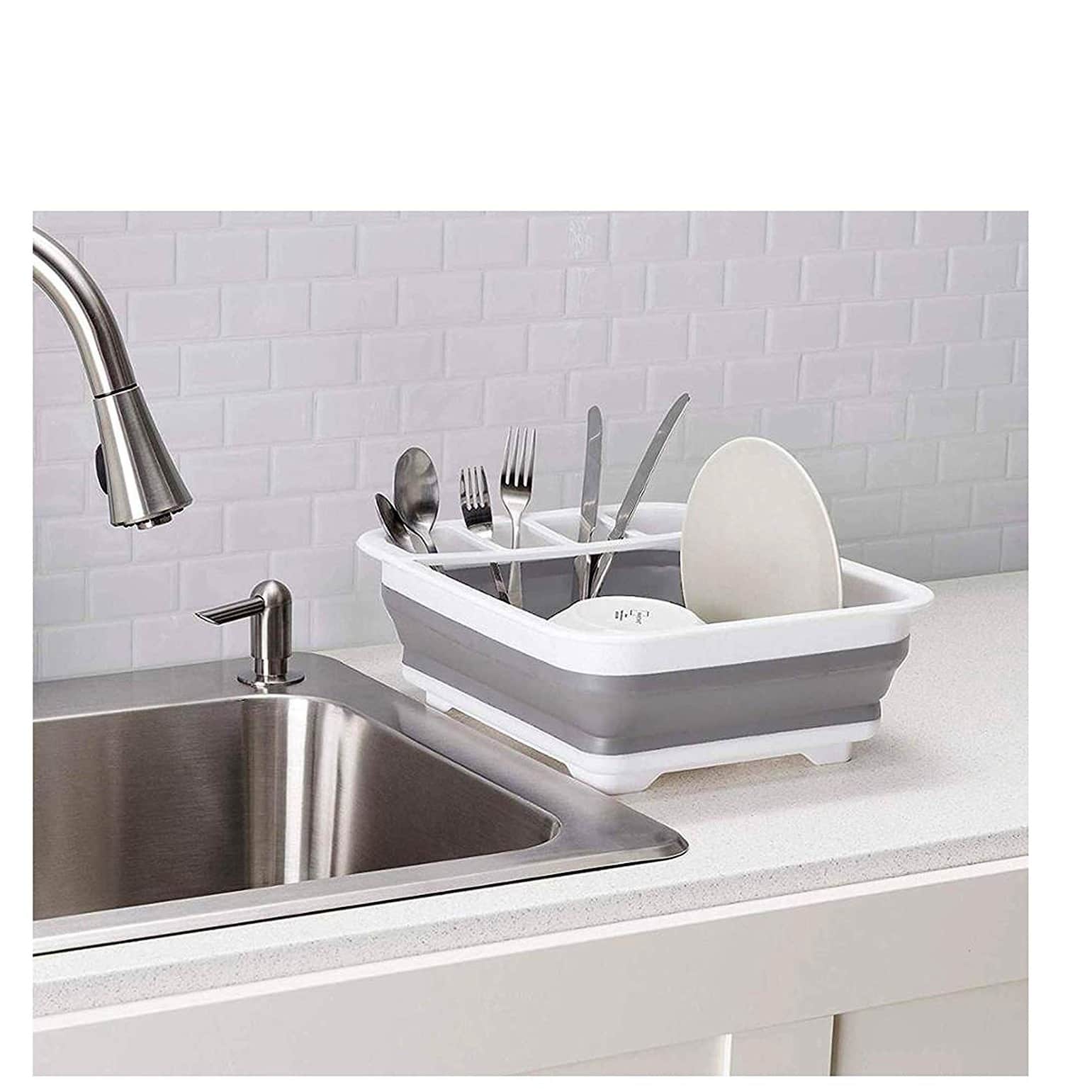Collapsible Dish Drainer/Dish Drying Rack - bottom_view