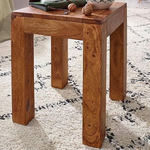 Solid Wood Side Table