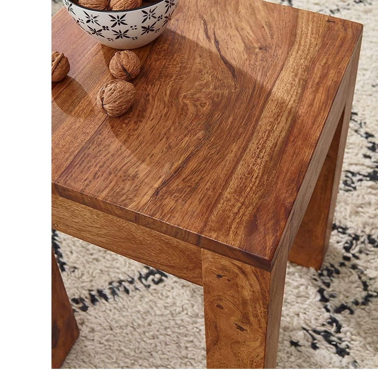 Solid Wood Side Table