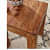 Solid Wood Side Table - top_view
