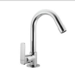 Swan Neck Deck Mounted Tap - rear_view