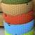 Hanging Plant Container Euro 8" - Set of 6 - front_view