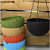 Hanging Plant Container Euro 8" - Set of 6 - rear_view
