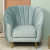 Nara Velvet Sofa In Mint Green - photo