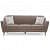 3 SEATER FABRIC SOFA - front_view