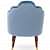 Barrel Peacock Dining Chair - rear_view