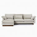 Dayton White 4 Seater Sofa Set - front_view