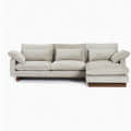 Dayton White 4 Seater Sofa Set - top_view