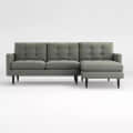 Parma Grey Cushioned 4-Seater Sofa - front_view