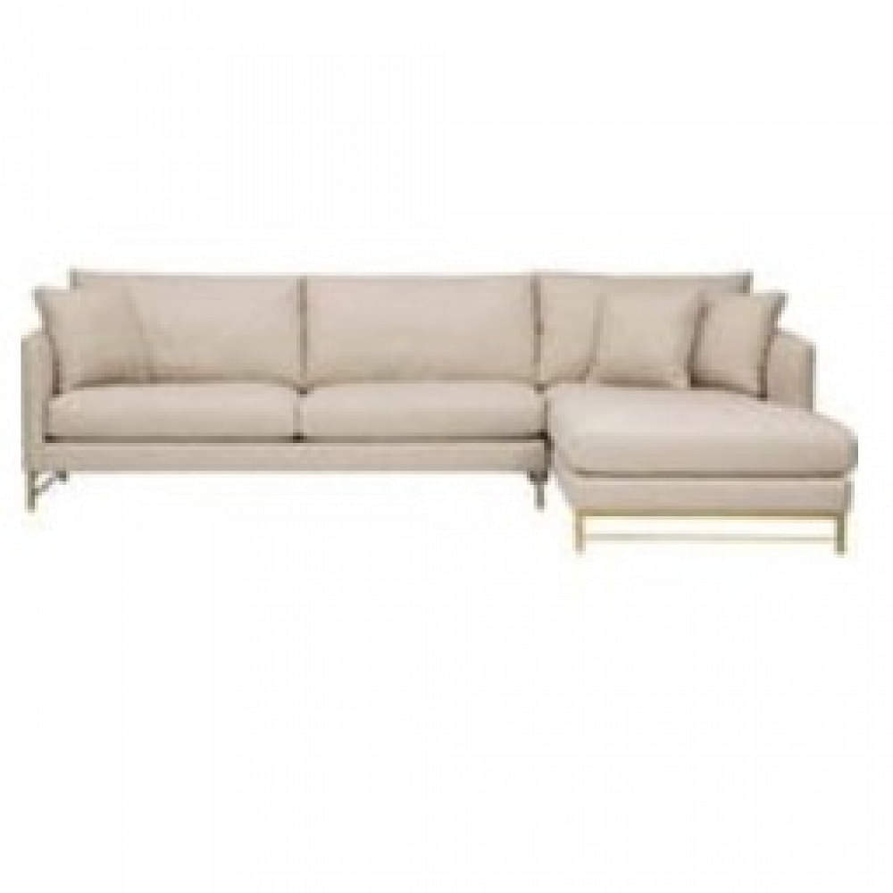 Dayton White Cushioned Sofa - photo