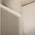 Dayton White Cushioned Sofa - rear_view
