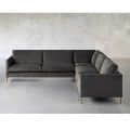 Yolo Dark Grey 5-Seater Cushioned Sofa - top_view
