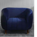 Nara Cobalt Blue Sofa - photo